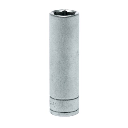 Teng Tools 1/4 in Drive, DEEP, SOCKET, METRIC, M140613-C M140613-C